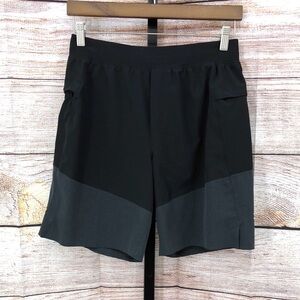 Lululemon Men's Namaste at the Beach Lined Shorts Black and Gray Size M